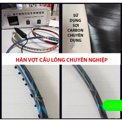 HÀN VỢT CẦU LÔNG SIÊU BỀN CHỊU ĐƯỢC 28LBS